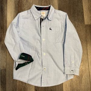 Toddler boys button down shirt
